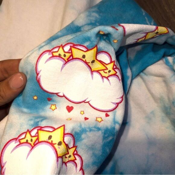 NIP BSR By Samii Ryan Youâre A StarâCloud Blue Tie Dyeâ Sweatpants Size Small - Picture 4 of 5